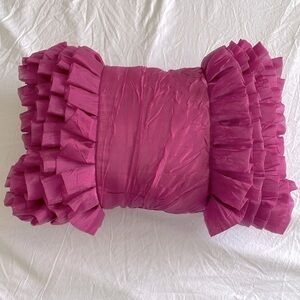 Luxurious Pink Decorative Pillow